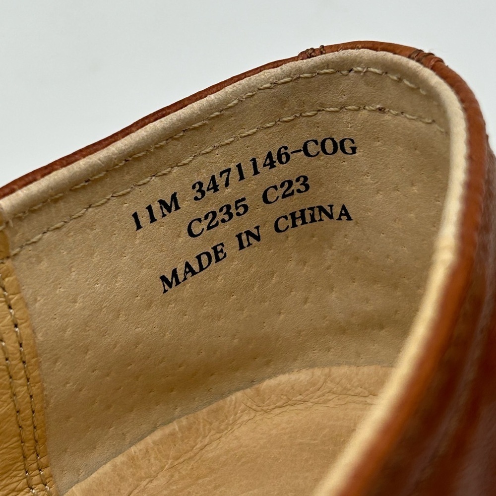 Frye Melanie Slip-On Flats Brown Size 11M Soft Leather Casual Shoes New With Box - Picture 8 of 11